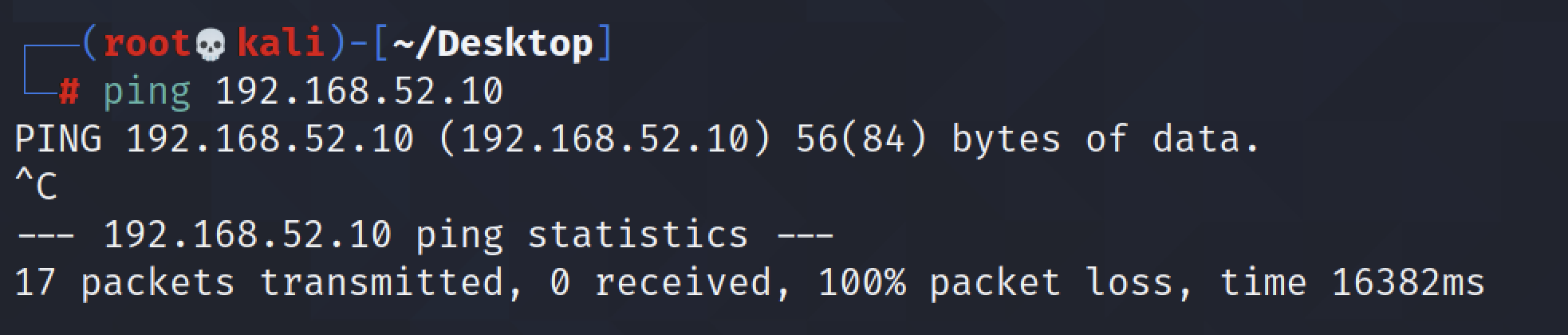 ping web1的另一个网卡是无法ping通的